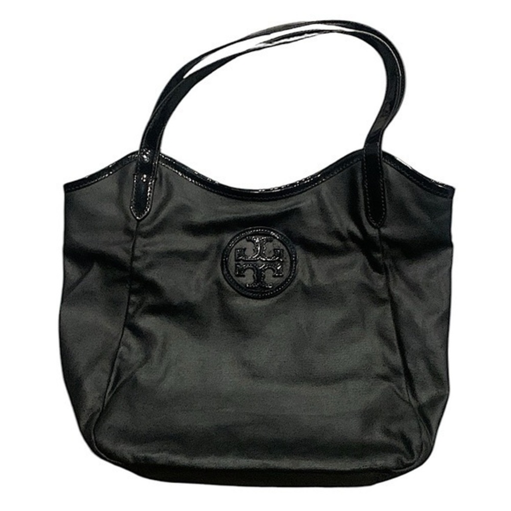 Tory Burch dipped canvas bag black